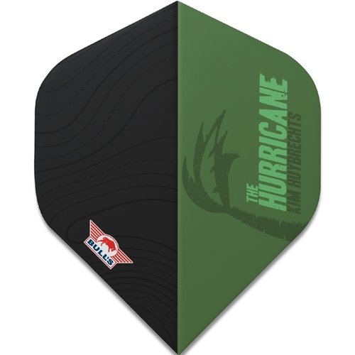 Bull's Bull's Powerflite Kim Huybrechts Green Std. - Dart Flights