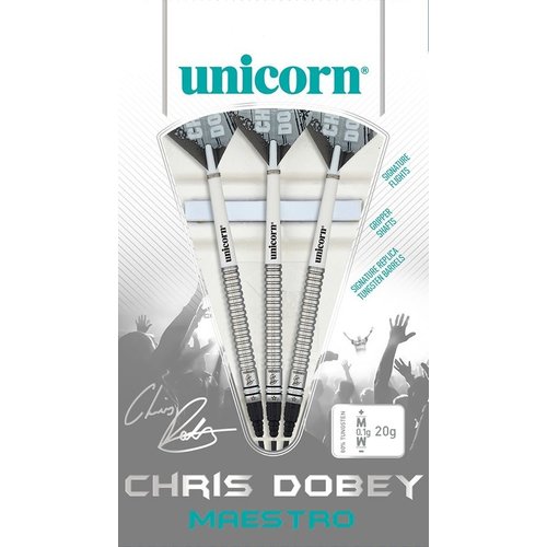 Unicorn Unicorn Maestro Chris Dobey 70% Soft Tip Dartpile