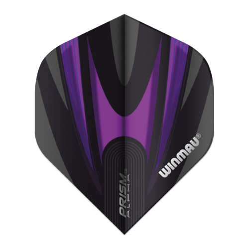 Winmau Winmau Prism Alpha Purple & Black - Dart Flights
