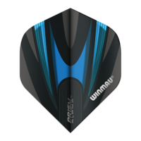 Winmau Prism Alpha Black & Aqua Flights