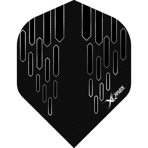 XQMax Darts XQMax Contour Black NO2 - Dart Flights