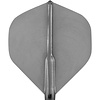 Cosmo Darts Cosmo Darts - Fit Flight Clear Black Standard - Dart Flights