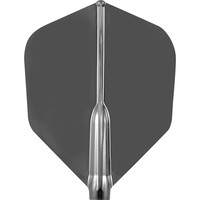 Cosmo Darts - Fit AIR Dark Black Shape Flights