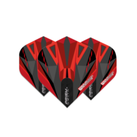 Winmau Prism Delta Black & Red Flights