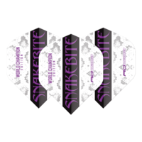 Red Dragon Peter Wright Snakebite World Champion 2020 White - Dart Flights