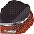 BULL'S Metrix Stripe Brown - Dart Flights