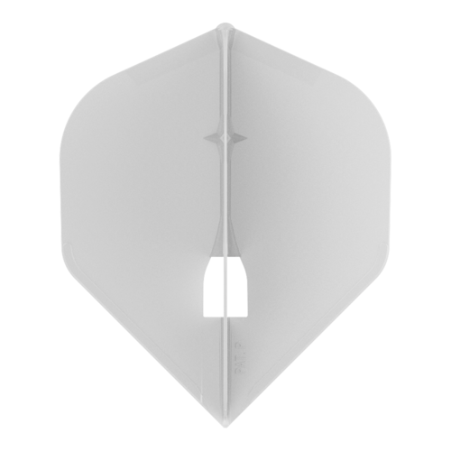 L-Style L-Style Champagne Flight L1 Standard Clear White - Dart Flights