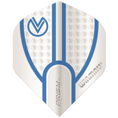 Winmau Vincent van der Voort Prism Alpha White & Blue - Dart Flights