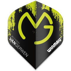 Winmau Michael van Gerwen Mega Standard Black - Dart Flights