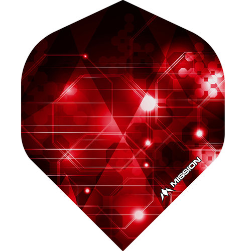 Mission Mission Astral Std NO2 Red - Dart Flights