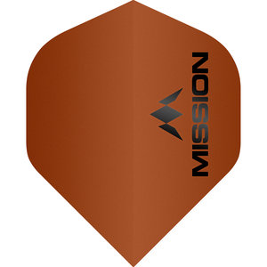 Mission Logo Std No2 Matte Orange Flights