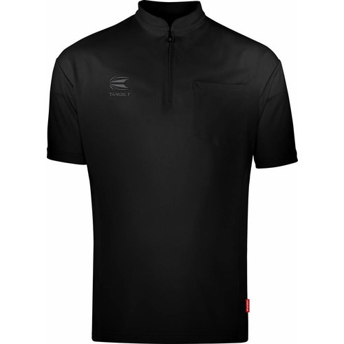 Target Target Coolplay Collarless Black/Black - Dart Trøjer