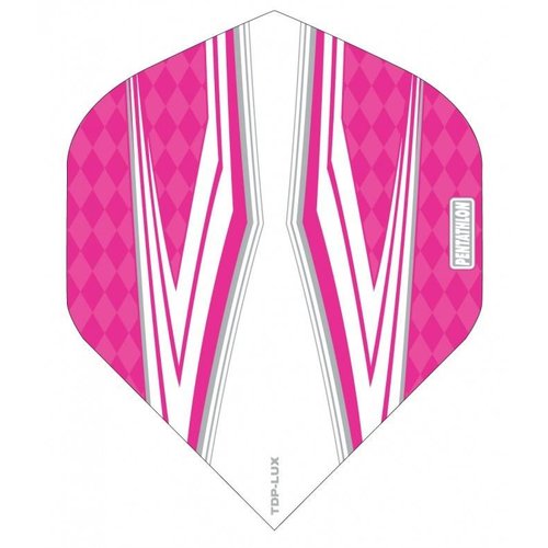 Pentathlon Pentathlon TDP LUX Vision White/Pink - Dart Flights