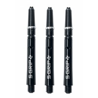 Harrows Supergrip Spin Black and Silver Skafter