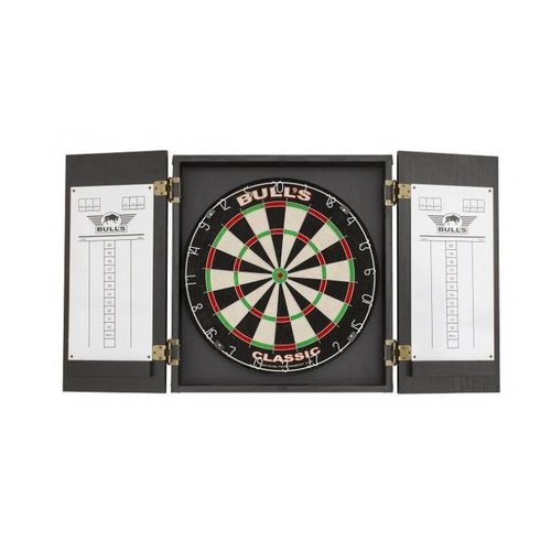 Bull's Bull's Classic Cabinet - Square Black - Dartskab