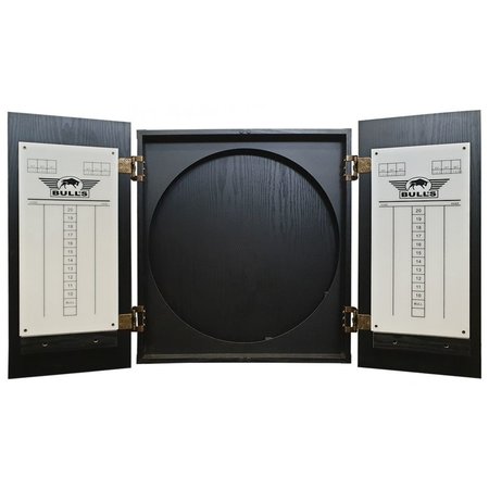Bull's Bull's Cabinet - Deluxe Cabinet Wood - Black - Dartskab