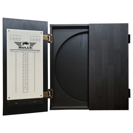 Bull's Bull's Cabinet - Deluxe Cabinet Wood - Black - Dartskab