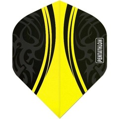 Pentathlon Tribal Clear Yellow Flights