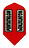 Pentathlon Transparent Slim Red - Dart Flights