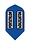 Pentathlon Slim Transparent Blue - Dart Flights