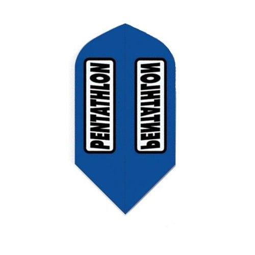 Pentathlon Pentathlon Slim Transparent Blue - Dart Flights