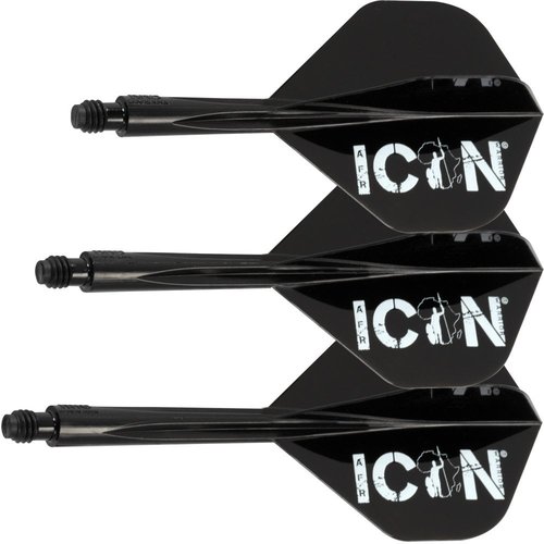 Condor Condor Axe Player - African Warrior - Icon Black - Standard - Dart Flights