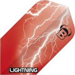 BULL'S Lightning Red Slim - Dart Flights