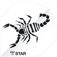 BULL'S B-Star Scorpion Silver - Dart Flights