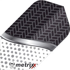 BULL'S Metrixx Dot White Slim - Dart Flights