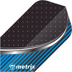 BULL'S Metrixx Stripe Blue Slim - Dart Flights