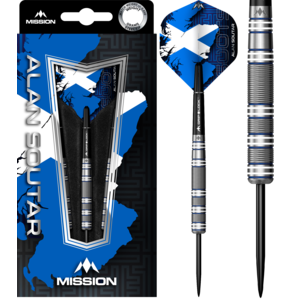 Mission Alan Soutar Blue & White 90% Dartpile