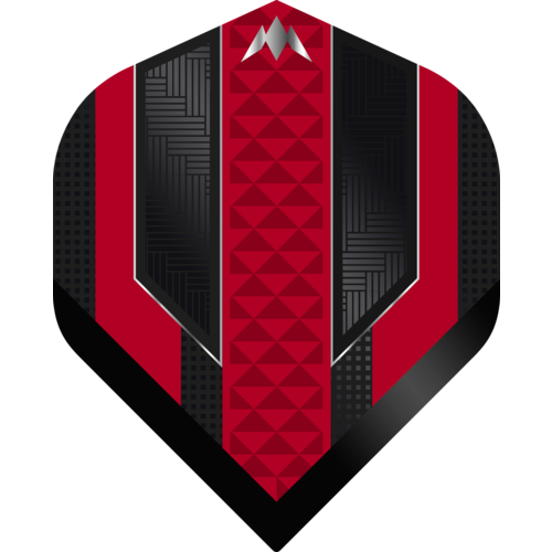 Mission Mission Temple NO2 Black & Red - Dart Flights