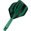 Mission Mission Temple NO2 Black & Green - Dart Flights