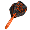 Mission Mission Vex NO2 Black & Orange - Dart Flights