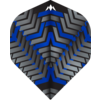 Mission Mission Vex NO2 Black & Blue - Dart Flights