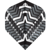 Mission Mission Vex NO2 Black & White - Dart Flights