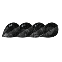 Unicorn Ultrafly Royal Flush Black XTRA Flights