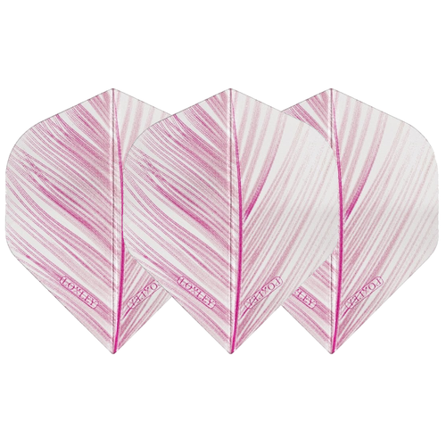 Loxley Loxley Feather Transparent Pink NO2 - Dart Flights