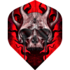 Designa Designa Horror Show - Horned Skull NO2 - Dart Flights