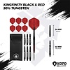 KOTO KOTO Kingfinity Black & Red 90% Dartpile