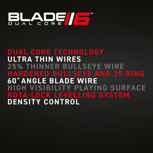 Winmau Winmau Blade 6 Dual Core    Dartskive - Professionel