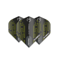 Winmau Prism Delta MVG Black/Green Flights