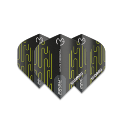 Winmau Prism Delta MVG Black/Green Flights