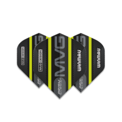 Winmau Prism Alpha Black MVG Green Flights