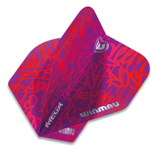Winmau Winmau Mega Standard Graphic Pink - Dart Flights