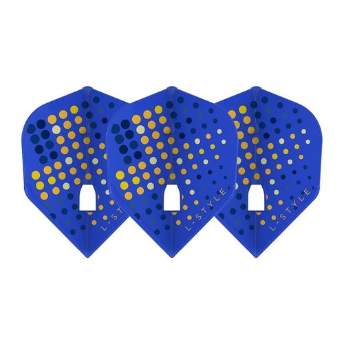 L-Style L-Style Champagne L3 Shape Daniel Larsson V1 Blue - Dart Flights