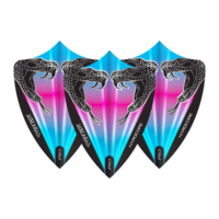 Red Dragon Peter Wright Hardcore Snakebite Pink & Blue - Dart Flights