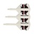 Condor Axe Player - African Warrior - Inspiration 2 White - Small - Dart Flights