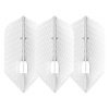 L-Style L-Style Champagne L6D Dimple Slim Pearl White - Dart Flights