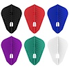 L-Style L-Style Champagne L9D Dimple Fantail White - Dart Flights